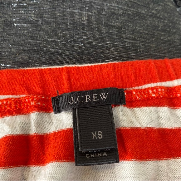 J. Crew Striped Peasant Top - Picture 10 of 11